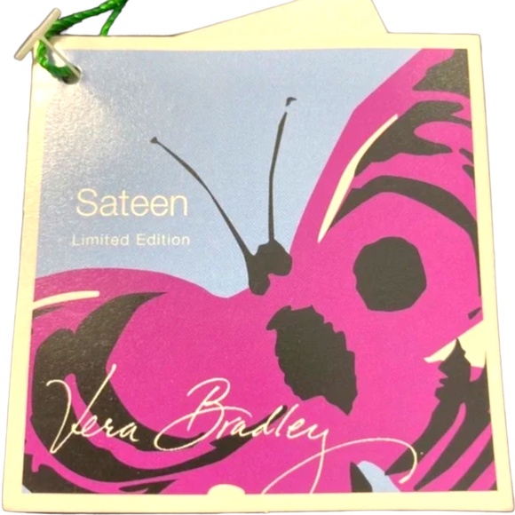 Vera Bradley Limited Edition “Sateen Holly” Purse - Picture 12 of 12